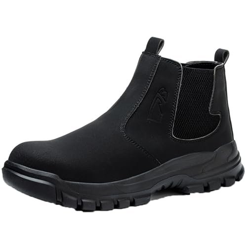 Taopagii] 安全靴 ハイカット セーフティーブーツ ワークブーツ 作業